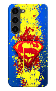 Superman logo Samsung S23 Plus Back Cover