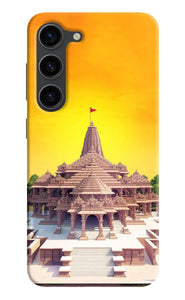 Ram Mandir Ayodhya Samsung S23 Plus Back Cover