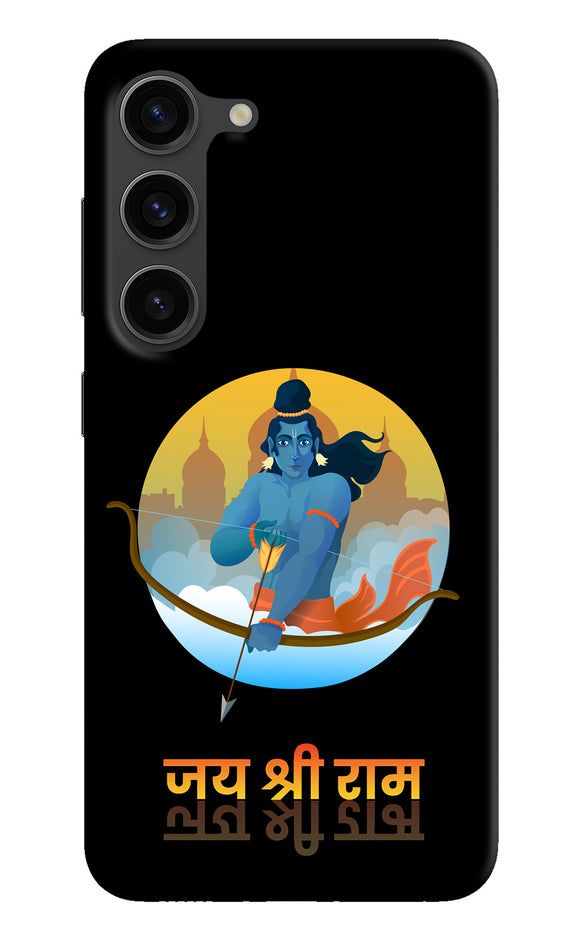 Black Jay Shree Ram Samsung S23 Plus Back Cover