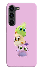 Cute Little Birds Samsung S23 Plus Back Cover