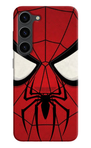 Spiderman Face Samsung S23 Plus Real 4D Back Cover