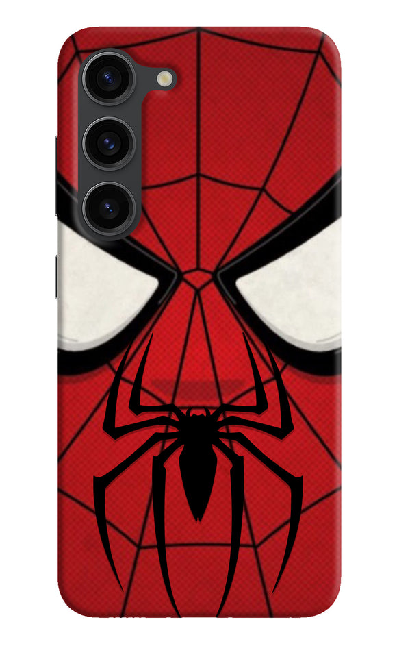 Spiderman Face Samsung S23 Plus Real 4D Back Cover