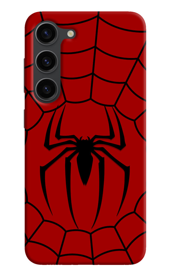 Spiderman Web Samsung S23 Plus Real 4D Back Cover