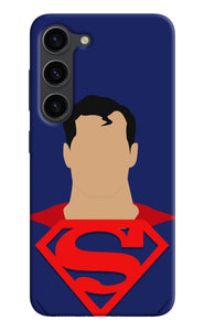 Superman Cape Samsung S23 Plus Real 4D Back Cover