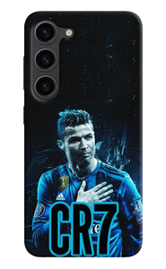 Christiano Ronaldo Samsung S23 Plus Real 4D Back Cover