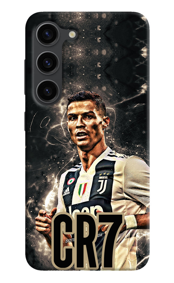 CR7 Dark Samsung S23 Plus Real 4D Back Cover