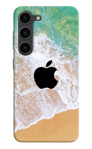 Apple Ocean Samsung S23 Plus Real 4D Back Cover