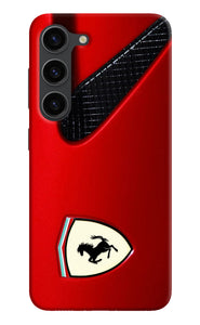 Ferrari Hood Samsung S23 Plus Real 4D Back Cover