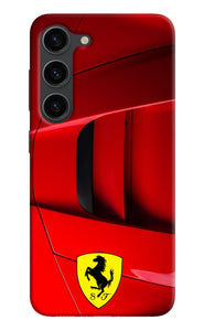 Ferrari Car Samsung S23 Plus Real 4D Back Cover