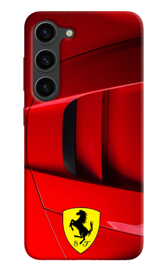 Ferrari Car Samsung S23 Plus Real 4D Back Cover