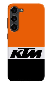 KTM Colorblock Samsung S23 Plus Real 4D Back Cover