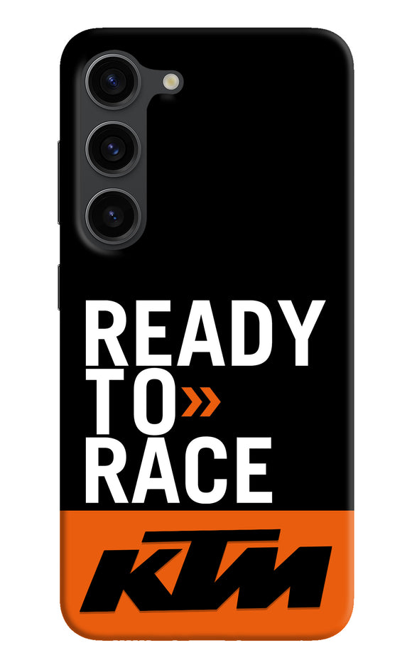 KTM Ready To Race Samsung S23 Plus Real 4D Back Cover