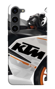 KTM Bike Samsung S23 Plus Real 4D Back Cover