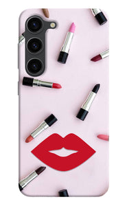 Lips Lipstick Shades Samsung S23 Plus Real 4D Back Cover