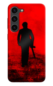 Rocky Bhai with Gun Samsung S23 Plus Real 4D Back Cover