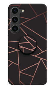 Geometric Pattern Samsung S23 Plus Pop Case