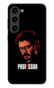 Money Heist Professor Sketch Samsung S23 Plus Back Cover