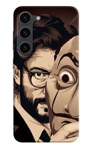 Money Heist Professor Art Samsung S23 Plus Back Cover