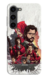 Money Heist Poster Samsung S23 Plus Back Cover