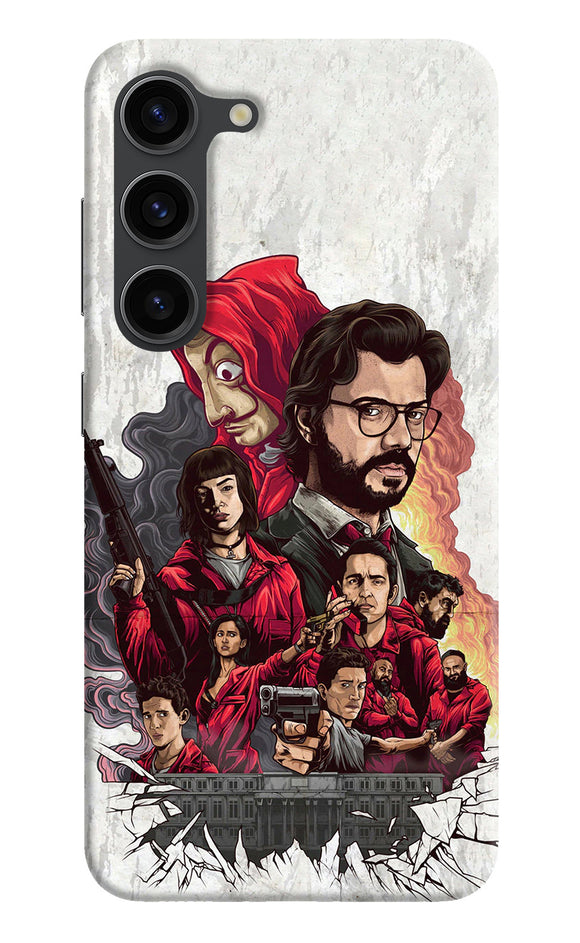 Money Heist Poster Samsung S23 Plus Back Cover