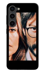 Money Heist Professor With Rachel Samsung S23 Plus Back Cover