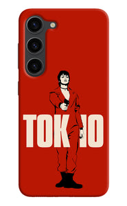 Money Heist Tokyo With Gun Samsung S23 Plus Back Cover