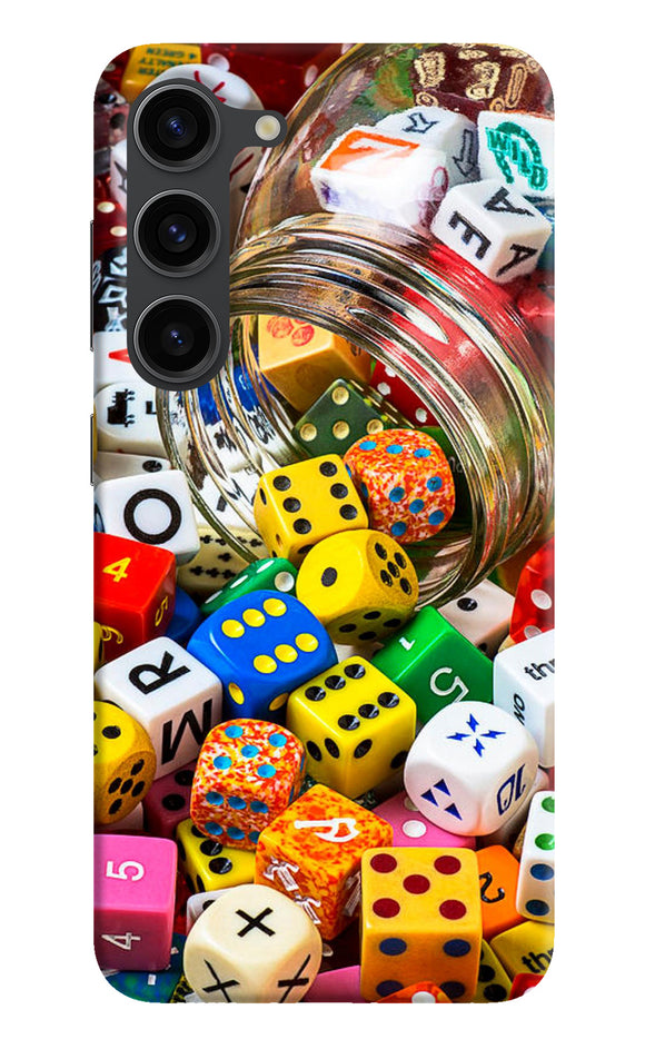 Colorful Dice Samsung S23 Plus Back Cover