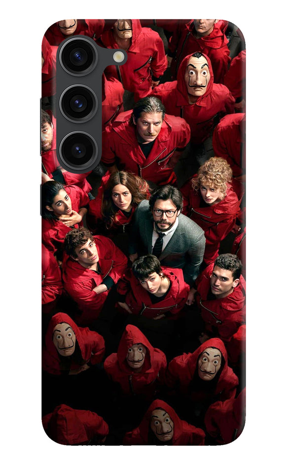 Money Heist Professor with Hostages Samsung S23 Plus Back Cover