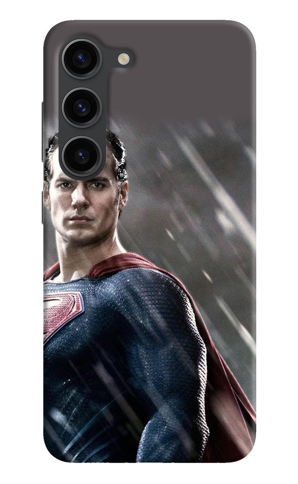 Superman man of steel Samsung S23 Plus Back Cover