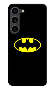 Batman last knight print black Samsung S23 Plus Back Cover