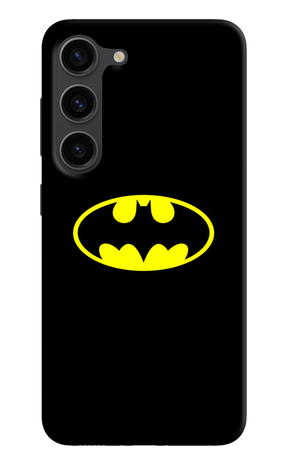 Batman last knight print black Samsung S23 Plus Back Cover