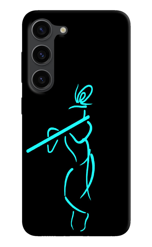 Lord krishna sketch Samsung S23 Plus Back Cover