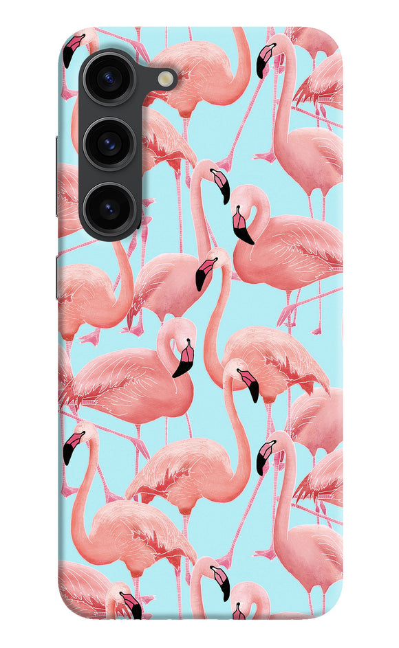 Abstract sheer bird print Samsung S23 Plus Back Cover