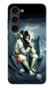 Lord shiva chillum Samsung S23 Plus Back Cover