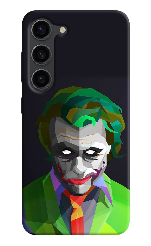 Abstract dark knight joker Samsung S23 Plus Back Cover