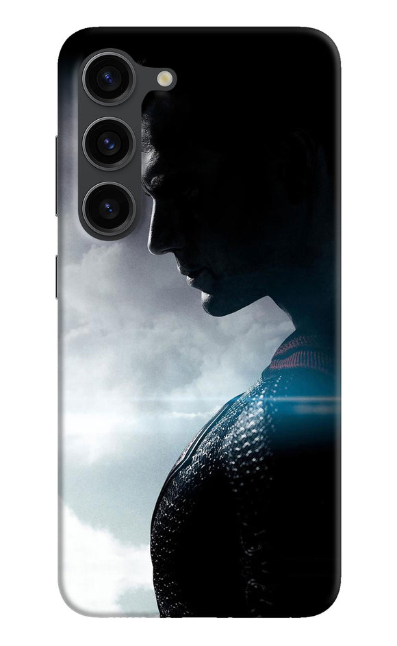 Superman super hero poster Samsung S23 Plus Back Cover