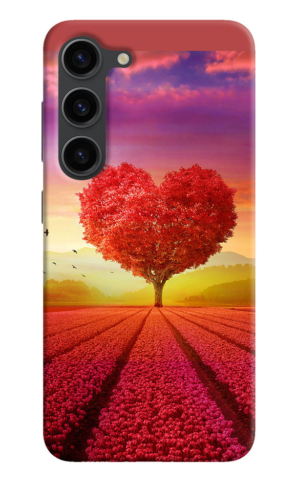 Natural heart tree Samsung S23 Plus Back Cover