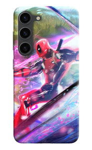 Deadpool super hero Samsung S23 Plus Back Cover