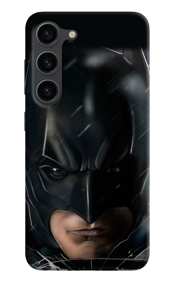 Batman black mask Samsung S23 Plus Back Cover