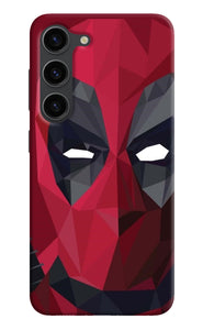 Abstract deadpool mask Samsung S23 Plus Back Cover