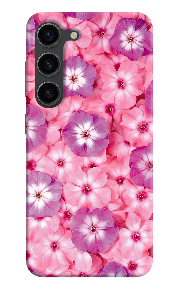 Natural pink flower Samsung S23 Plus Back Cover