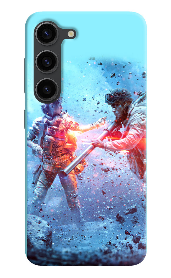 Pubg water fight Samsung S23 Plus Back Cover