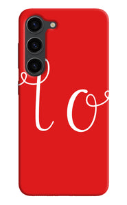 Love one Samsung S23 Plus Back Cover