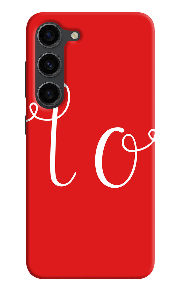 Love one Samsung S23 Plus Back Cover