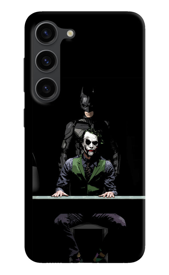 Batman vs joker Samsung S23 Plus Back Cover