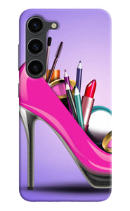 Makeup heel shoe Samsung S23 Plus Back Cover