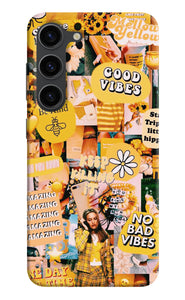 Good vibes poster Samsung S23 Plus Back Cover