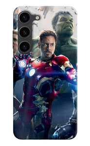 Avengers space poster Samsung S23 Plus Back Cover