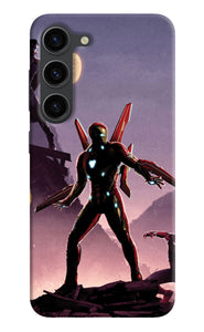 Ironman on planet Samsung S23 Plus Back Cover