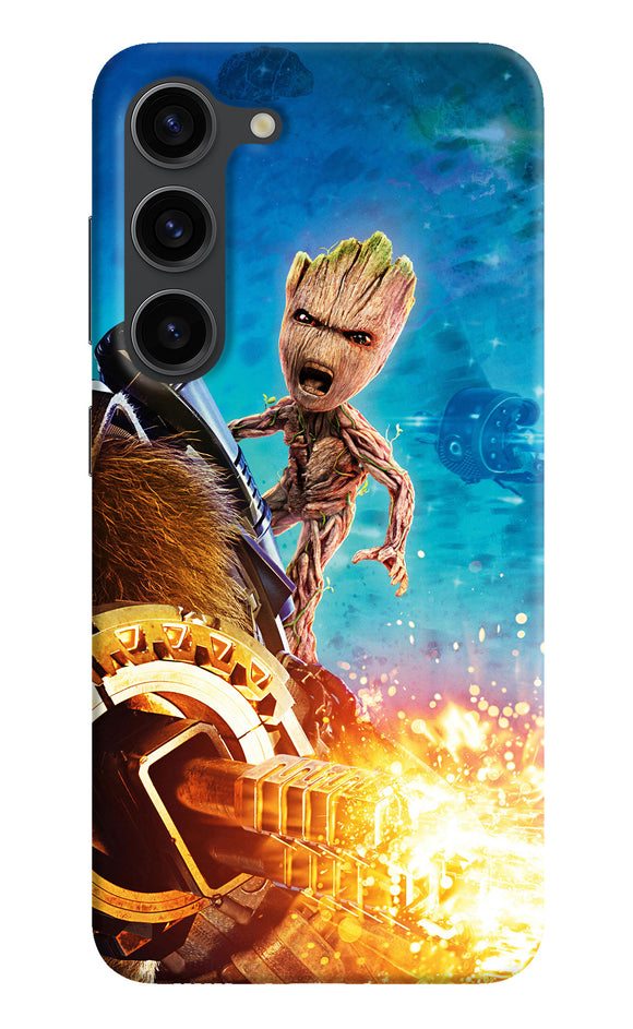 Groot angry Samsung S23 Plus Back Cover